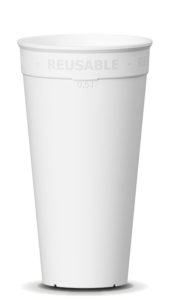 nachhaltige mehrwegbecher weiß 0,5l